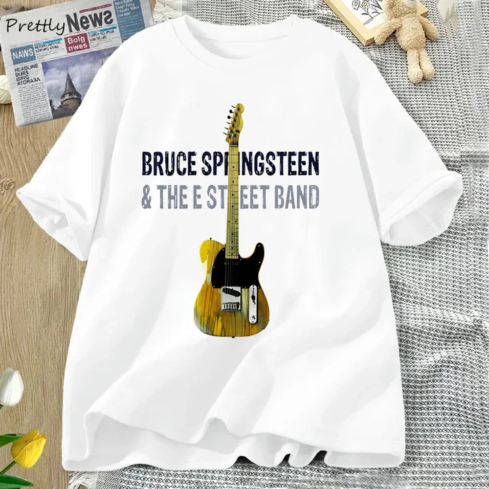 Bruce Springsteen t shirt women designer harajuku t-shirts female graphic Japanese clothing