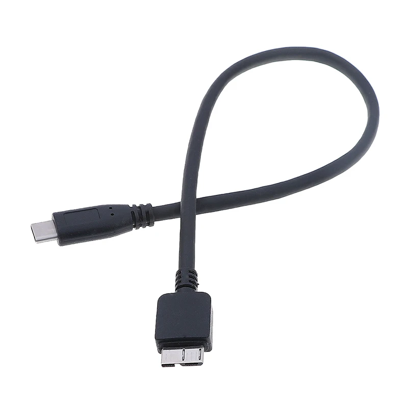 USB C to Micro USB Cable Type C to Micro B for WD my PassPort HDD Hard Disk 30cm