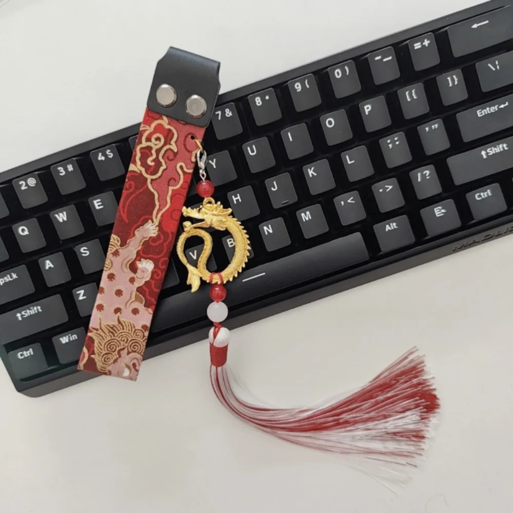 

Лента для клавиатуры в китайском ретро-стиле для женщин, украшения, персонализация, индивидуальная модификация, игровые аксессуары, подарки
