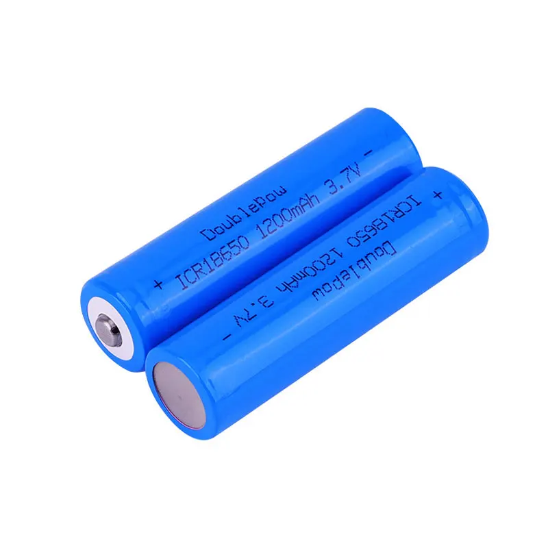 Bateria litowa 2200 mAh 18650 3,7 V do wentylatora ręcznego Mobilny zasilacz Latarka Akumulatory litowo-jonowe + ładowarka USB