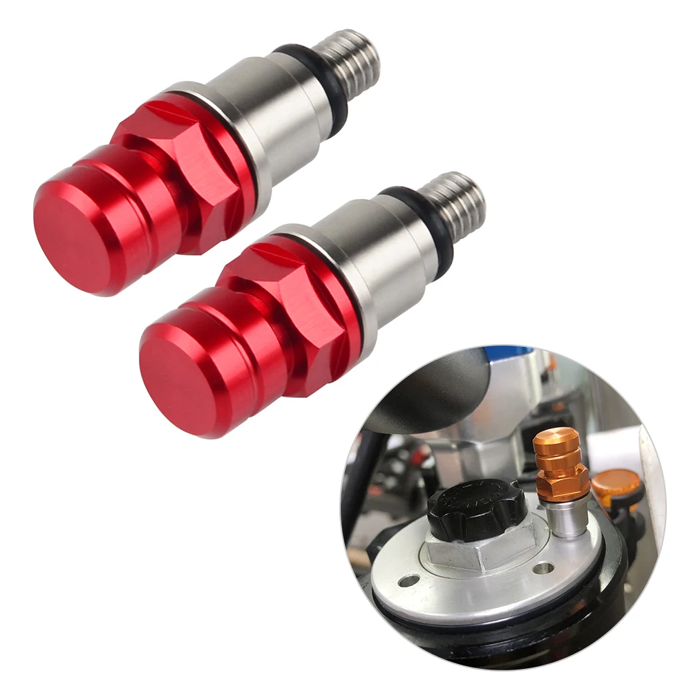 For Honda CRF150R CR125R CR250R CRF 250R 450R 250RX 450RX 450RL CRF450L CRF250X CRF450X CR80/85 Racing Suspension Fork Bleeders