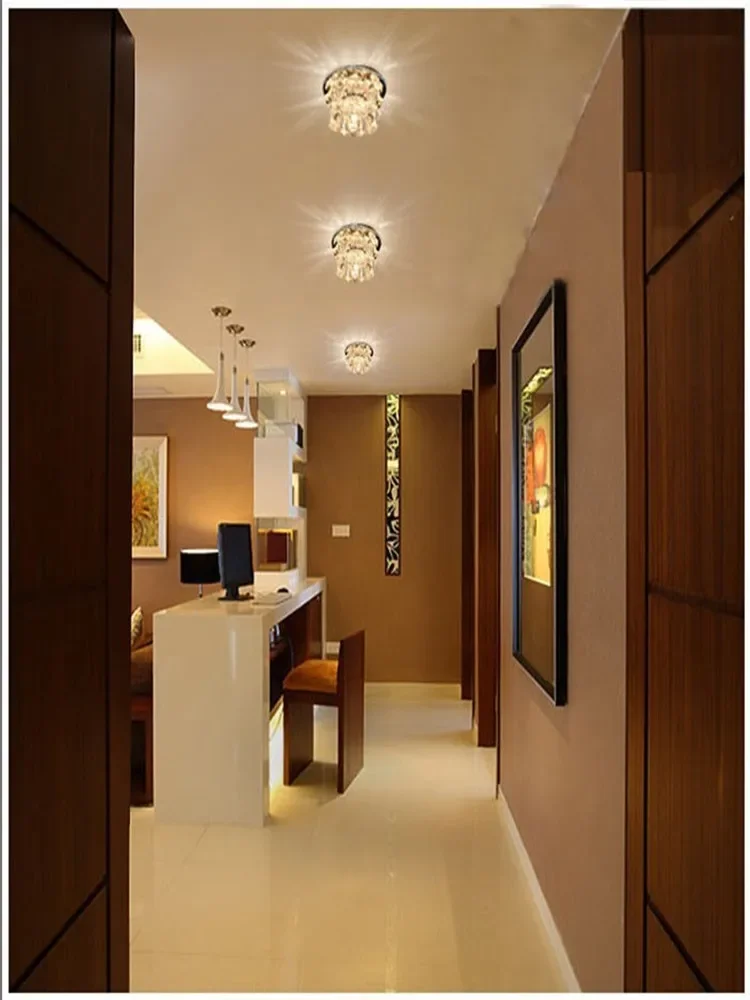 New Modern Crystal 3W LED Ceiling Light Fixture  led indoor light  led ceiling white light 0248