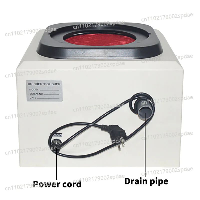 220V 180W Desktop Metallographic Sample Polishing Machine Laboratory Metal Specimen Surface Grinding Polishing Equipment