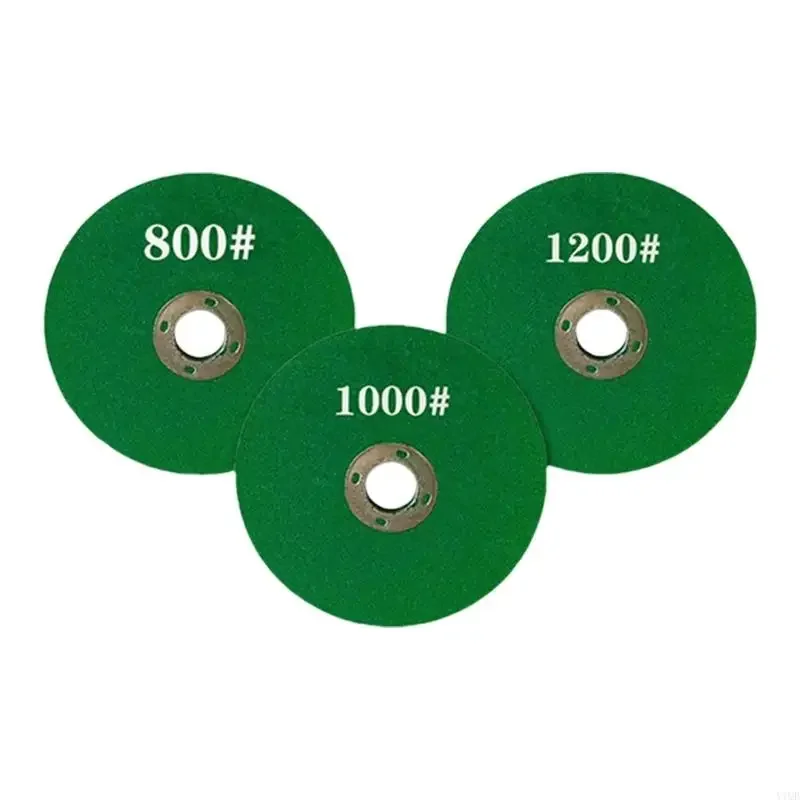 100mm樹脂研削ディスク800/1000グリット炭素が石/金属用に補強されています（標準4 "の電動工具に適合）