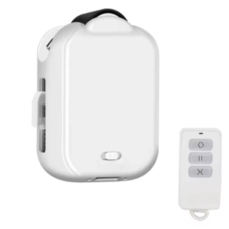 A48R-X101 Smart Home Automatic Curtain Machine With Remote Control Support Mobile Phone App Control USB Charging 5200Mah