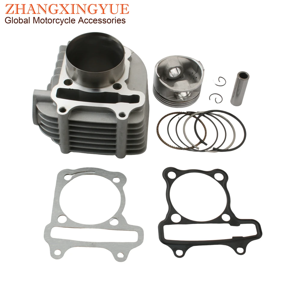 Big Bore 150cc Cylinder & Piston Kit For Kymco Agility City 125 – Top End Upgrade