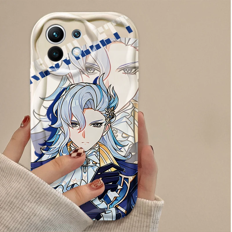 Genshin Impact Soft Case For Xiaomi 14T 13T 12T 13 12 11 11i Lite 5G 10T POCO X5 X6 Pro X3 NFC X4 GT F3 F4 F5 F6 M6 M5S C65 TPU