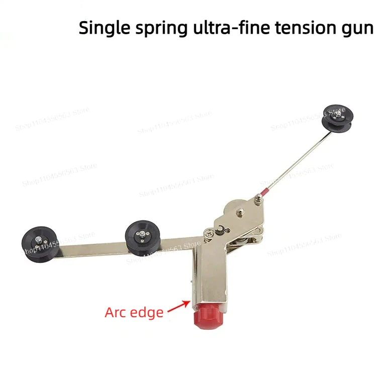 High Precision Tension Control Pistol-Grip Winding Machine with Wire Guide for Copper Wire & Strip