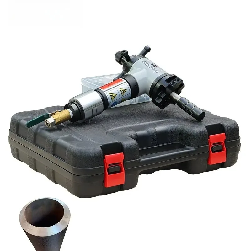 28-76mm Cheap Internal Pneumatic Driven Pipeline Cold Beveling Machine Pneumatic 28-76mm Pipeline Beveling Machine