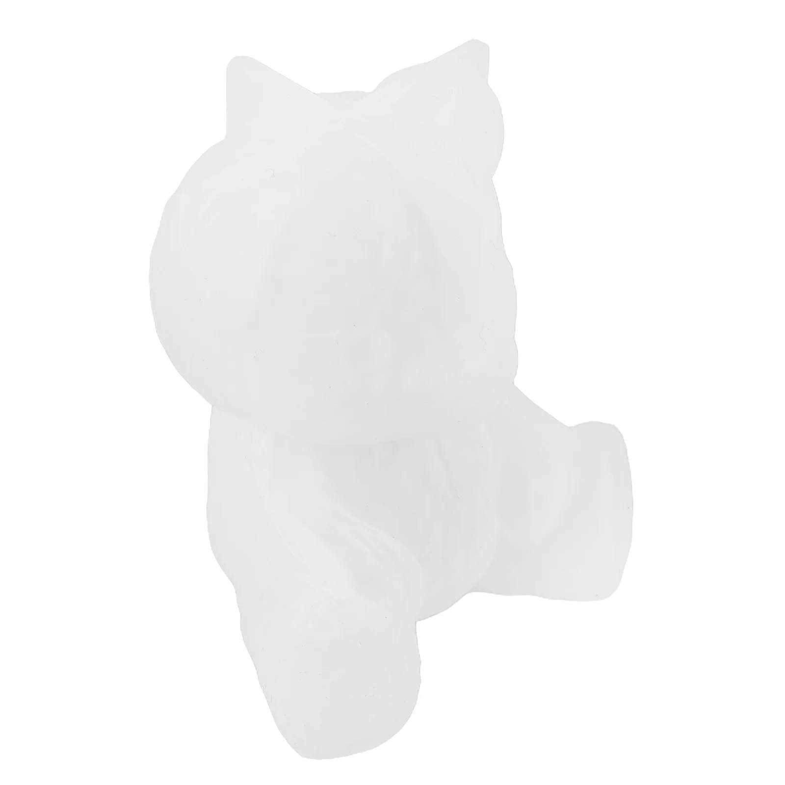 

3D Bear Chocolate Mold Silicone Mini Stuffed Animal Molds for White Desserts Crafts