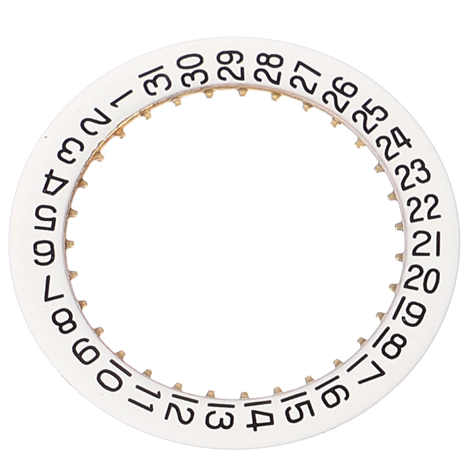 

Metal Date Ring Lightweight Replacement Repair Calendar Dial Mechanical Movement Watch Day Dial For Watch Repair