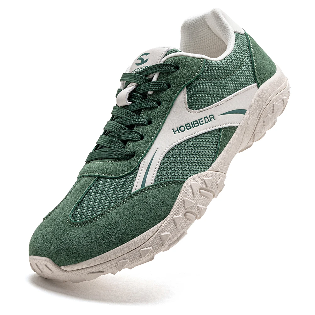HOBIBEAR Wander-Sneaker mit breiter Passform, Unisex, für Outdoor-Reisen, Trailrunning, klassische Retro-Anti-Rutsch-Wanderschuhe – Detail 3