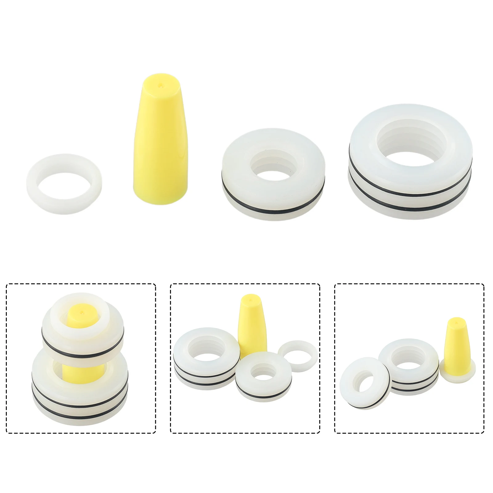 1Pcs Seal Pad Repair Kits Airless Sprayer Accessories Repair Packing Kit 704586 For Titan 440 450 Sprayer