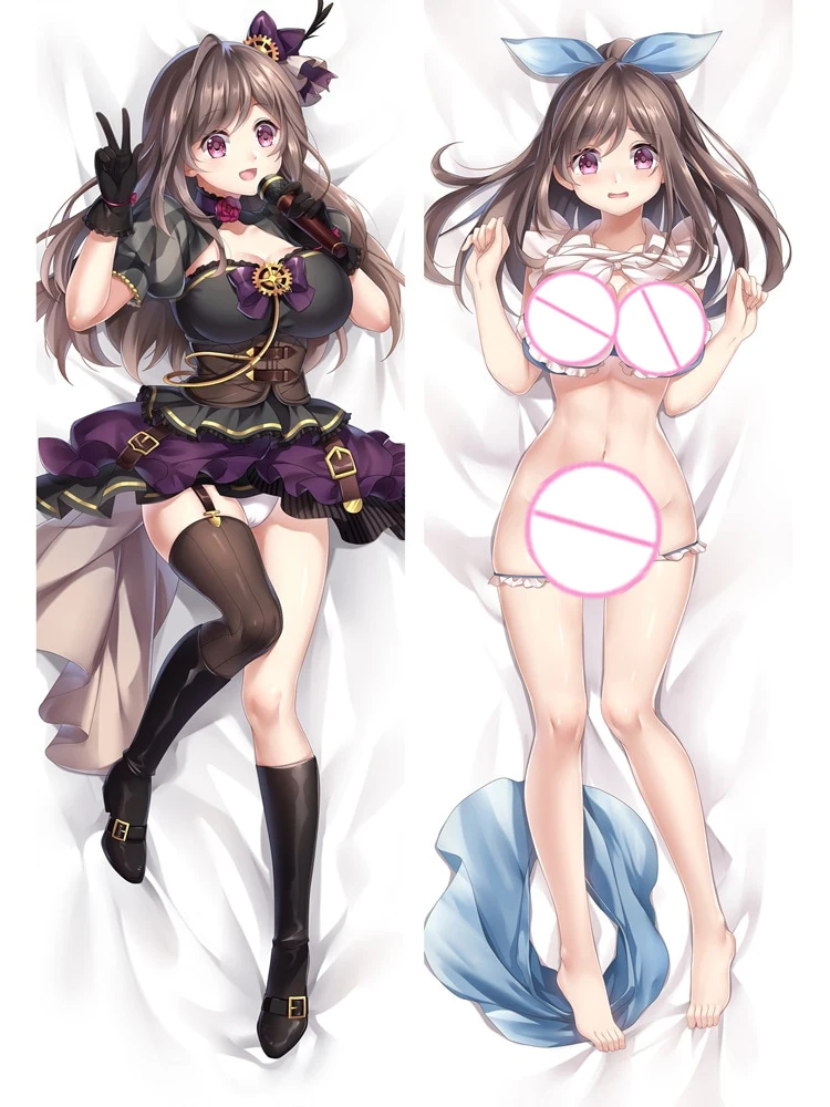 

Dakimakura Anime Tsukioka Kogane Double-sided Pillow Cover Print Life-size body pillows cover Adult pillowcase