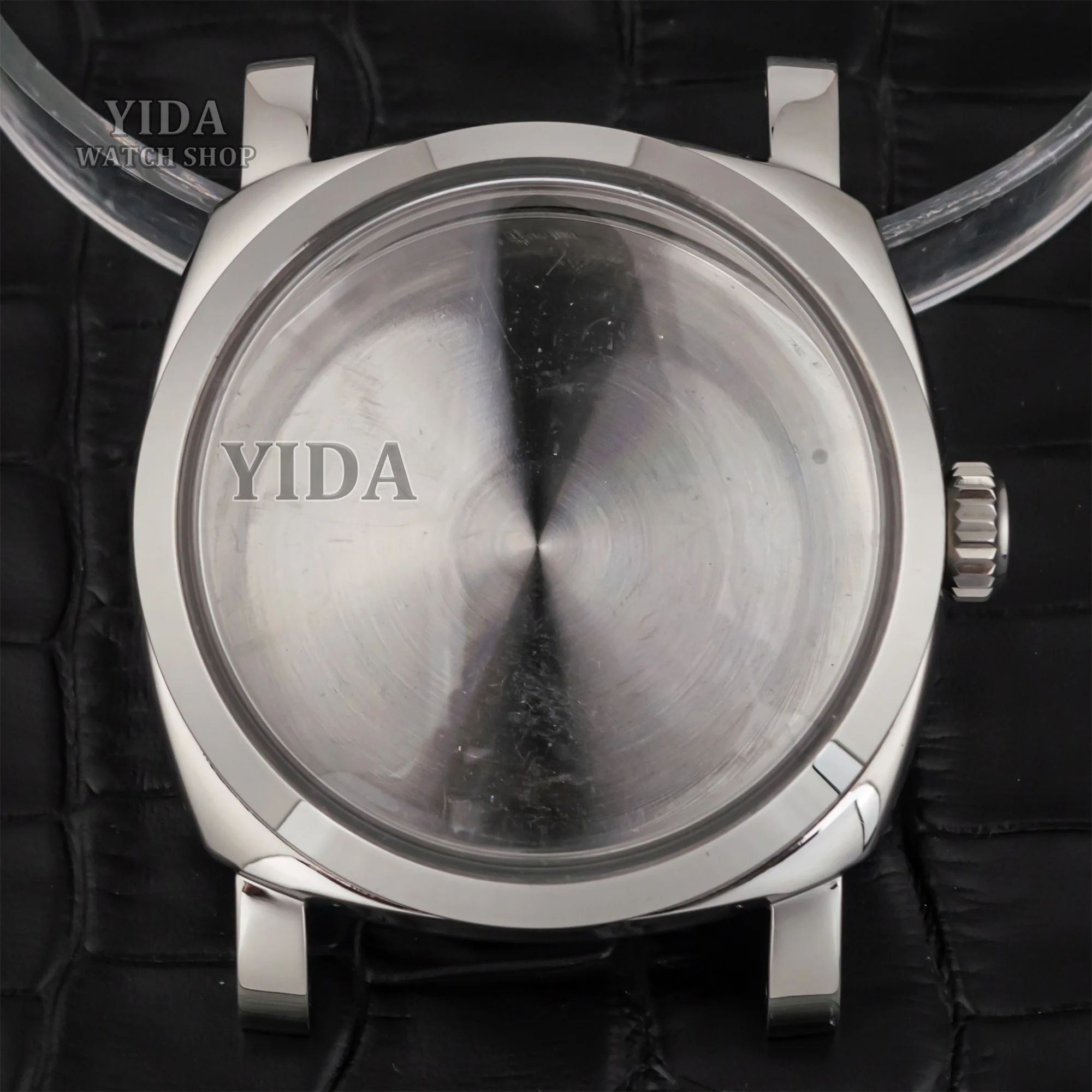 Per PAM Vintage Mod Cassa per orologio Retro 47mm Cassa in acciaio inossidabile 100M Impermeabile 6152 ETA6497/6498/ST3600 Strumenti di riparazione del movimento