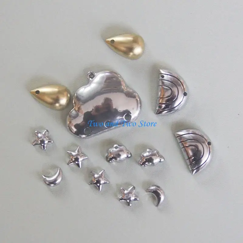 HX6F Multipurpose Silicone Pendant Mold Easy Release Design Silicone Texture Perfect for Soap Wax Chocolate Decoration Molds