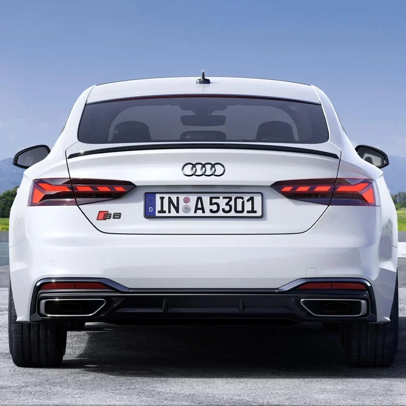 

2025 Горячая 3D металлическая глянцевая черная эмблема S с логотипом автомобиля, эмблема на задний багажник, наклейка для Audi S3 S4 S5 S6 S7 S8, наклейка, автомобильные аксессуары