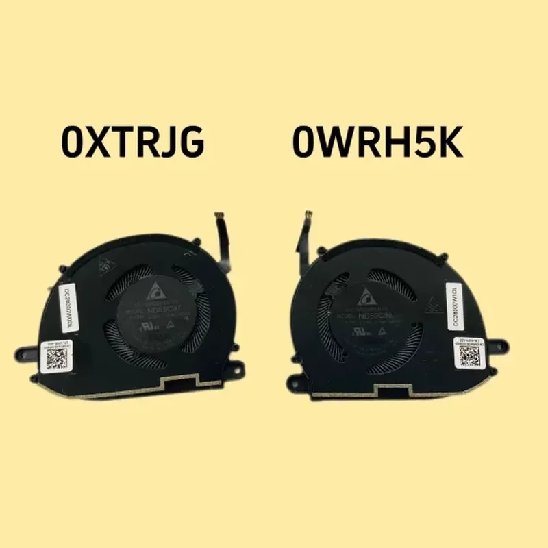 New Original Cooling Fan for Dell XPS 13 PLUS XPS 9320 0XTRJG 0WRH5K