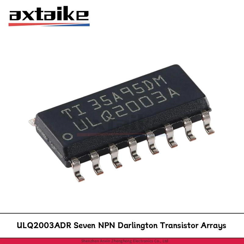 10PCS ULQ2003A SOP-16 ULQ2003ADR ULQ2003ADR2G ULQ2003AG High Voltage High Current Seven NPN Darlington Transistor Arrays IC