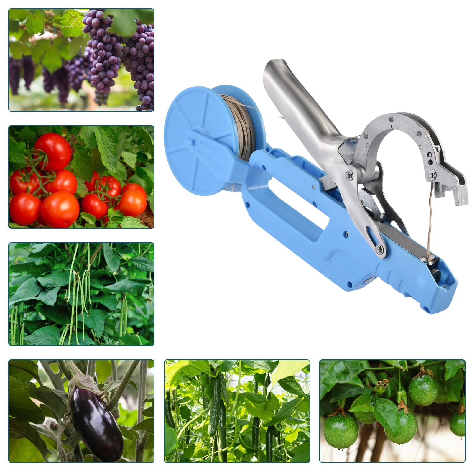 Plant Tying Tapetool Packing Vegetable Stem Strapping Machine Branch Hand Tying Machine Tools For Grape Garden Tools