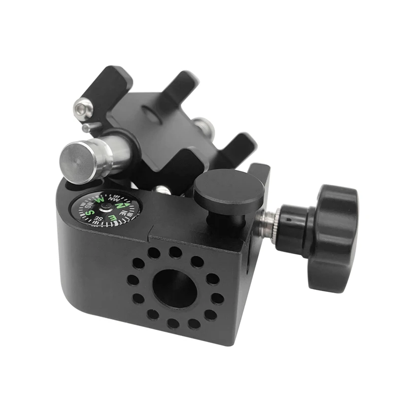 Bracket Cradle With Compass Phone Holder Pole Clamp For GPS FOR Data Collector Total Station