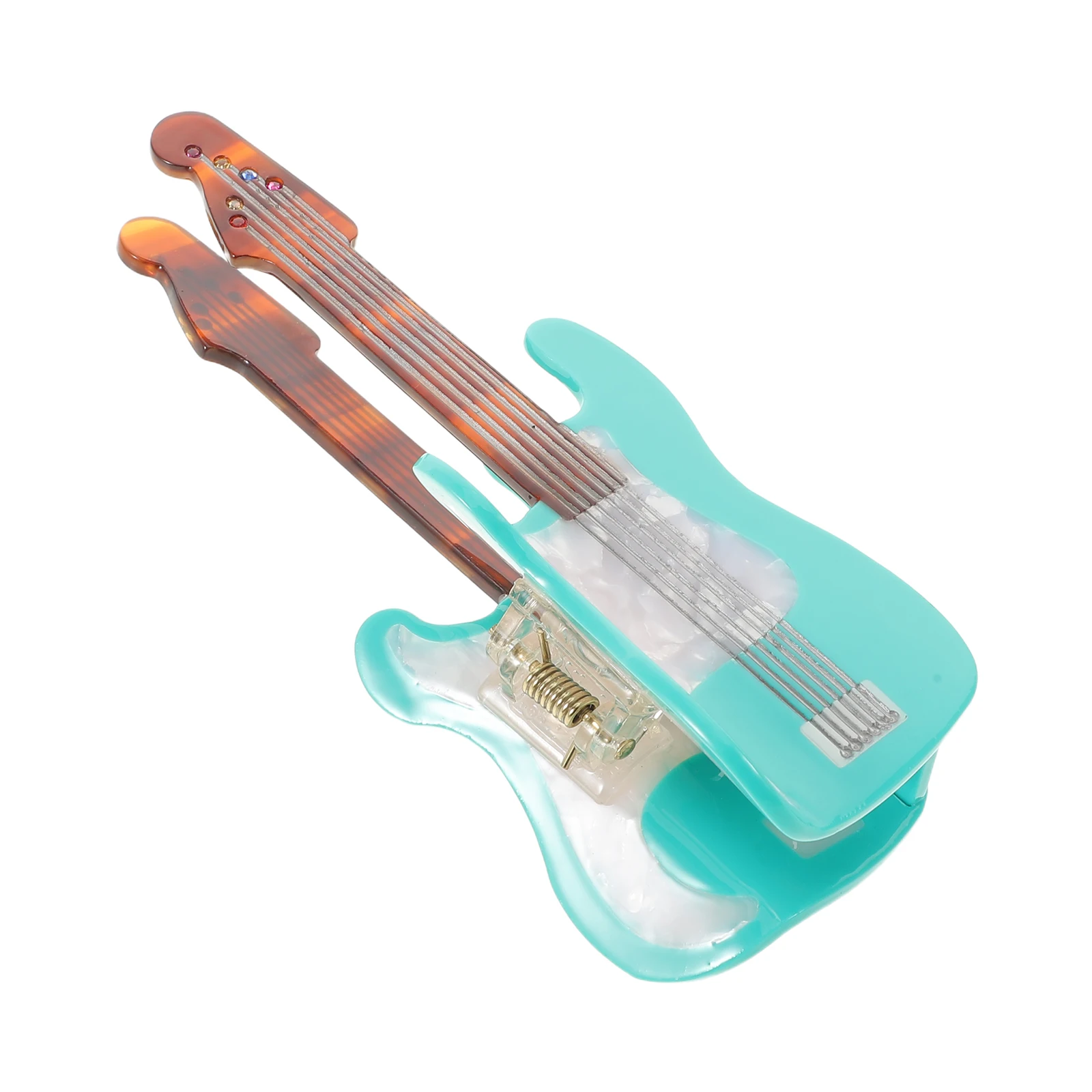 

Cute Hair Clip Guitar Shape Barrette for Girls Women - Music Note Hair Claw Clip Strong Hold Stylish Accessory for Casual Events