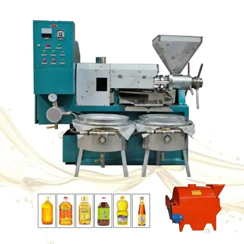 

CE Certified Automatic Screw Pressing Machine Edible Production High Oil Yield Efficiency Peanut Sesame Coconut Soybean