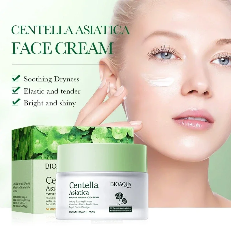 Centella Asiatica Skin Care Sets Moisturizing Face Cream Facial Serum Friming Anti Dark Circles Eye Cream