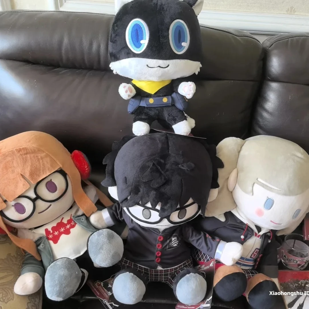 Bandai Anime Persona 5 Royal P5r Amamiya Ren Sakura Futaba Ann Takamaki High Quality Plush Doll Stuffed Collectible Toy Gifts