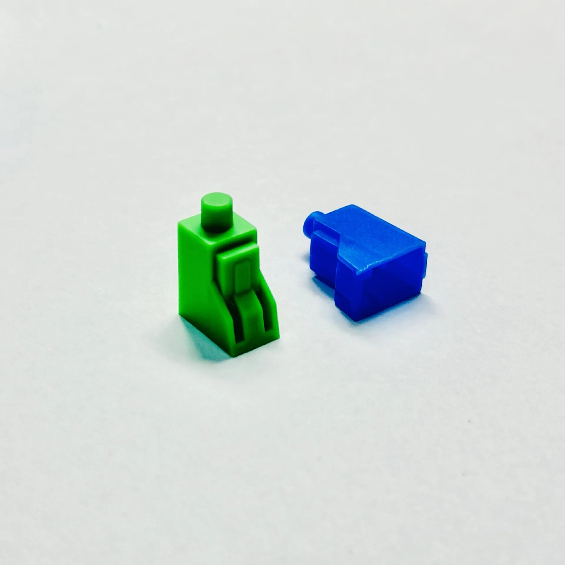 

LC protective plug 1000pcs 1.25mm square full-cover LC ferrule cap high-temperature resistant fiber optic dust cap red yellow