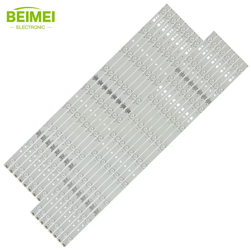 

TV Backlight Strip LED65D9-03(A) LED65D10-03(A) 30365009205 TV Backlight Led Strip for Haier U65H3 65A5M LS65AL88U51A 8+8PCS/SET