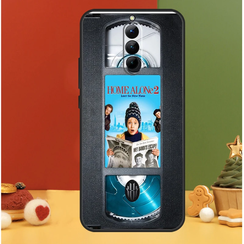 VHS شريط كاسيت حافظة للمنزل وحده ، غطاء خلفي لـ ZTE Nubia ، سحر أحمر ، 8 ، 8S ، 9 Pro Plus ، 5G ، 5S ، 6R ، 6S ، 7S ، 6 ، 7 برو