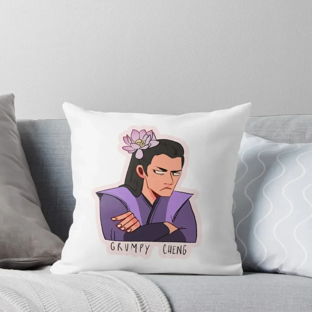 Grumpy (Jiang) Cheng Throw Pillow pillowcases for sofa cushions Sofa Cover Anime Cushion Cover Luxury pillow