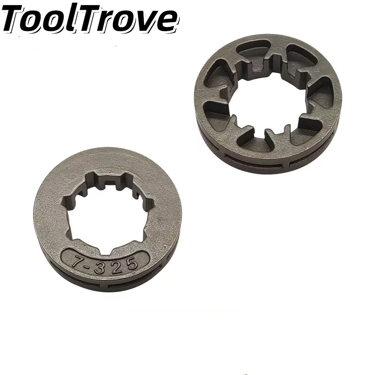 2pcs 7-325/325-9 Sprocket for Oregon 5200/5800 High Power Gas Chainsaw Bar Sprocket Logging Saw Wood Cutting Saw Accessories