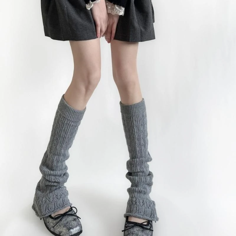 U13F bequeme 90er Rippensockenhülsenmantel mit vertikalen Streifensocken für Party