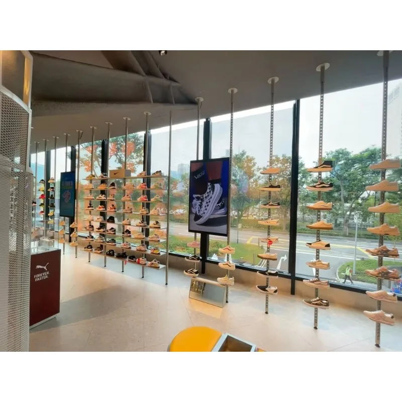 P1.875 Indoor LED Strip Ticker Screen Retail Supermarket Shelf Advertising Display