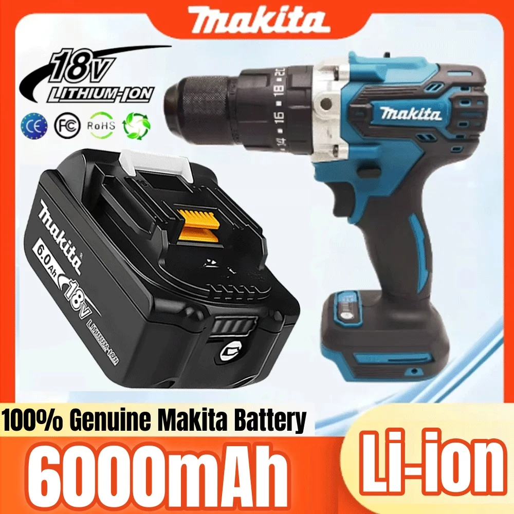 

✨✨ 100% Original Makita battery 18V 3/5/9Ah rechargeable battery, replacing Makita BL1830BL1840BL1850, power tool 6.0Ah battery