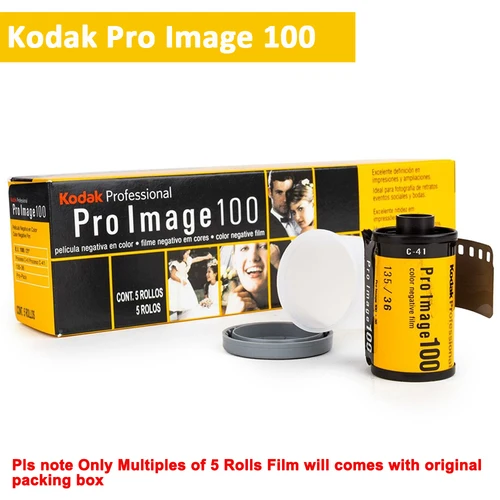 Imagen 2 del producto Kodak Professional 100 135 película Pro imagen Color película negativa 35mm película 36 exposición ISO 160 para cámara de película M35/M38/H35/F9 135