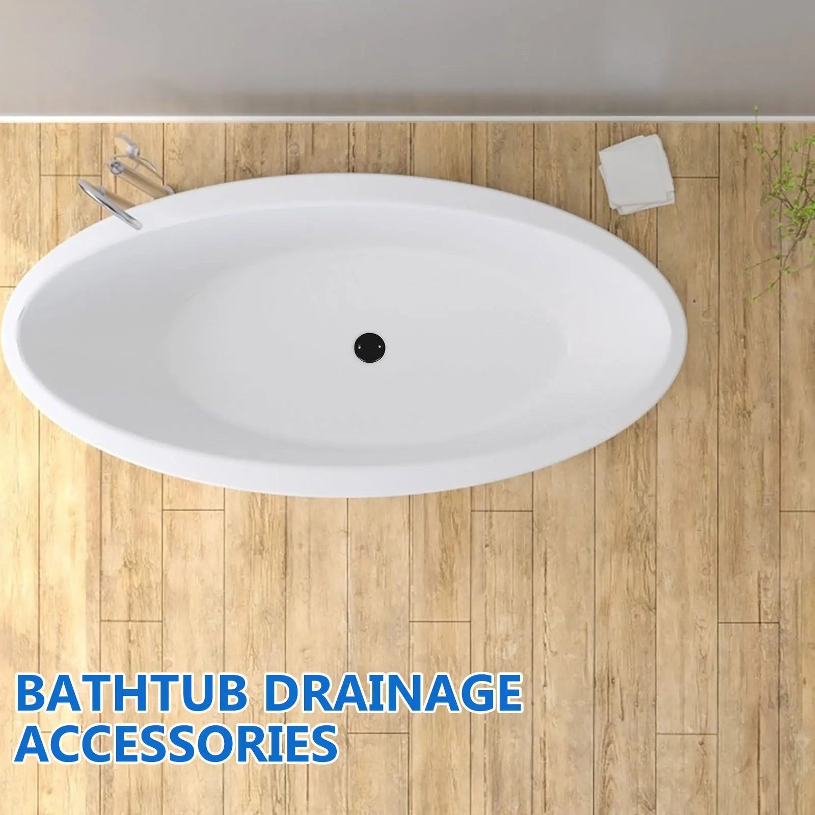 

American Style Bathtub Drain Stopper Replacement Smell Prevention Tub Plug Bath Tub Plug Drain Cover Fast Drainage