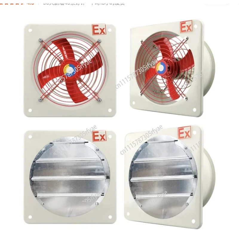 BFAG-300 400 Industrial Explosion Proof Ventilation Fan 220V 380V AC Exhaust Air Blower for Factory Workshop