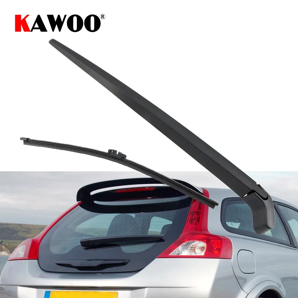 For Volvo C30 Hatchback 2006-2010 350mm Car Rear Wiper Blade Blades Back Window Wipers Arm Windscreen Wipers Auto Accessories
