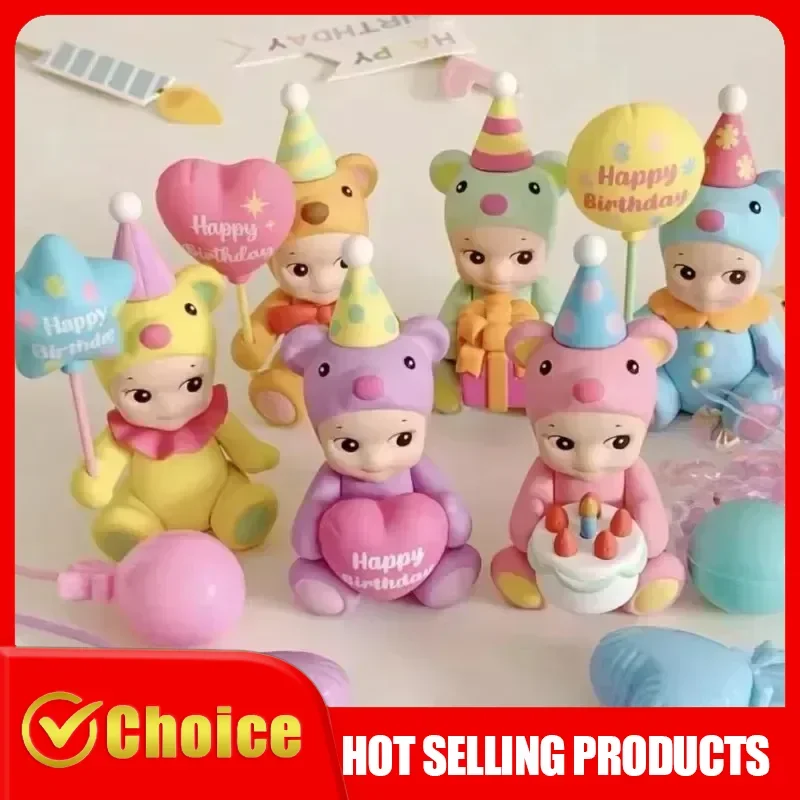 سوني أنجل صندوق أعمى شخصية صغيرة لطيف أنيمي دمية مفاجأة هدية للأطفال عيد الميلاد حفلة عيد ميلاد تفضل لعبة قابلة للجمع Kawaii