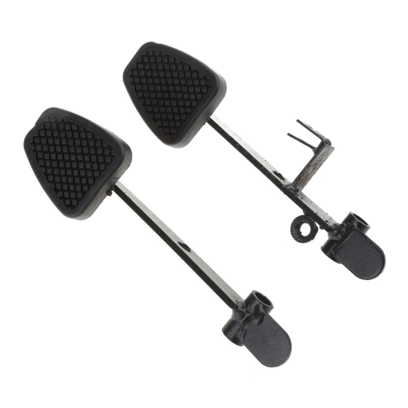 

2pcs Brake Throttle Pedals Car Foot Rest Gas-Brake Pedal for Go Kart