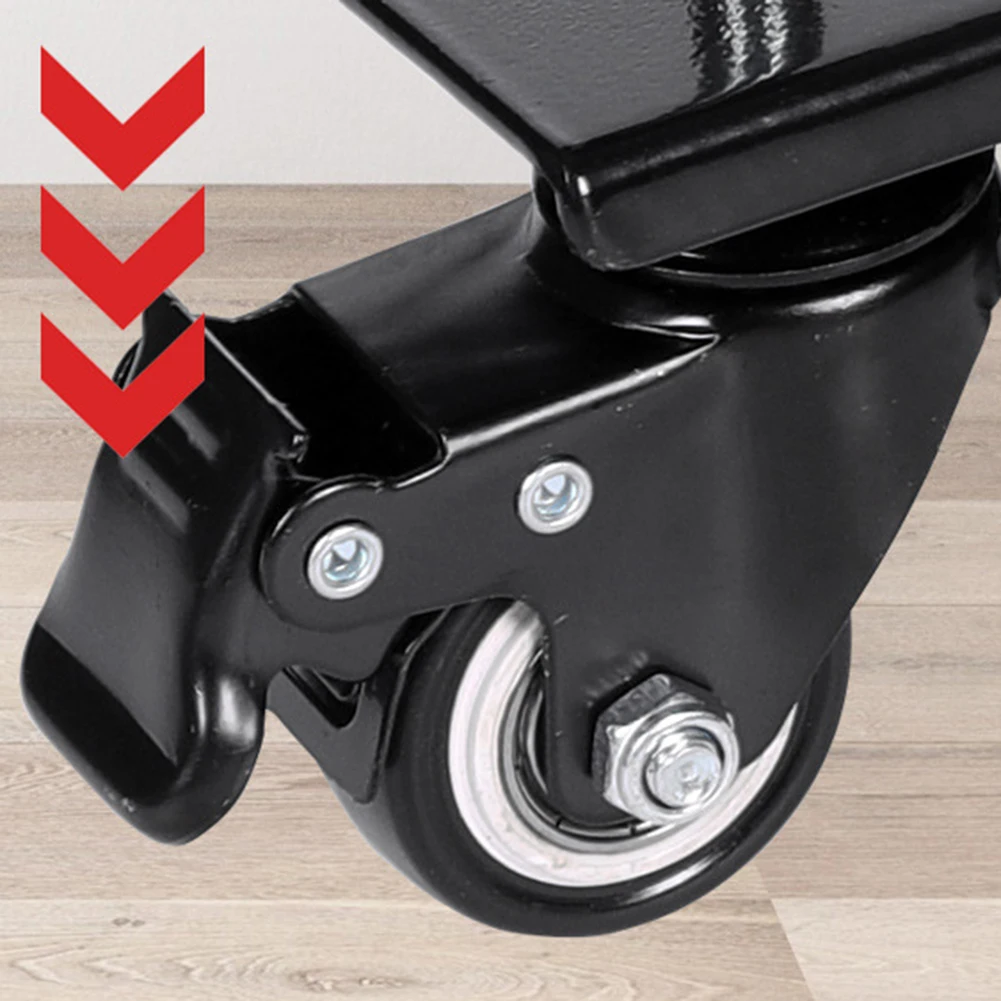 Door Dolly, Adjustable Door Installation Kit, Door Lifter Tool W/Rotating Wheels For Hands Residential Board Installation