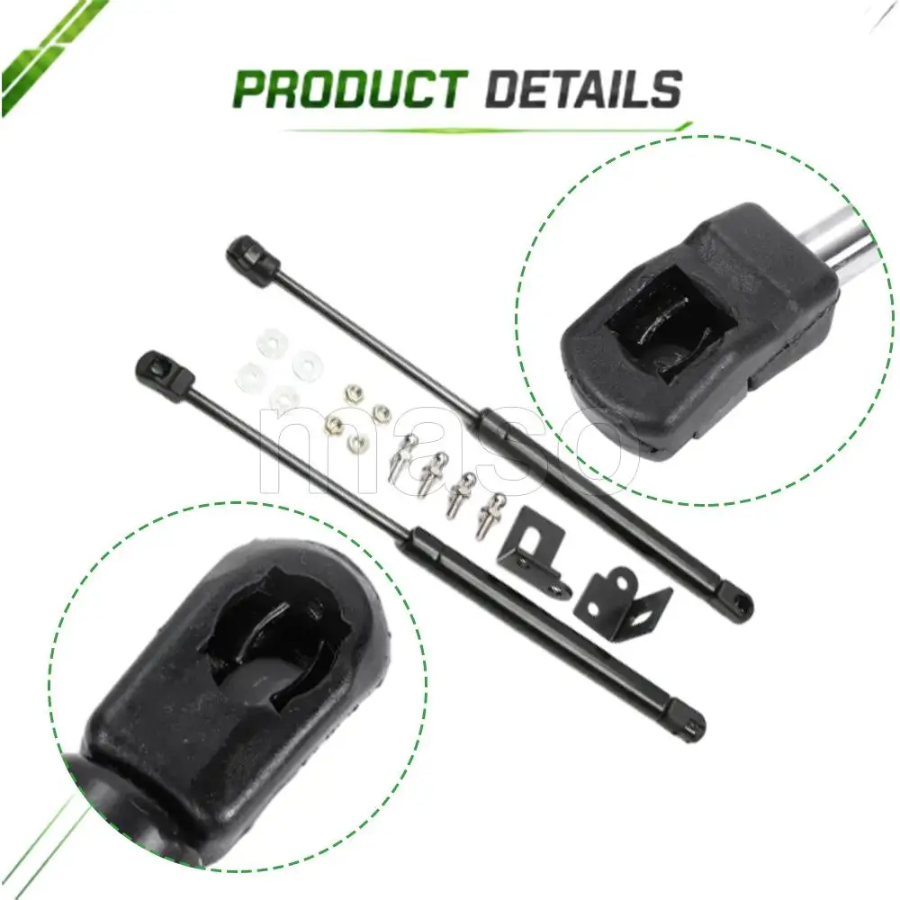 1 Set Front Hood Lift Support Strut Kit For Ford Mustang 2015 2016 2017 2018 2019 2020 2021 2022 Left and Right Car accessories view 4
