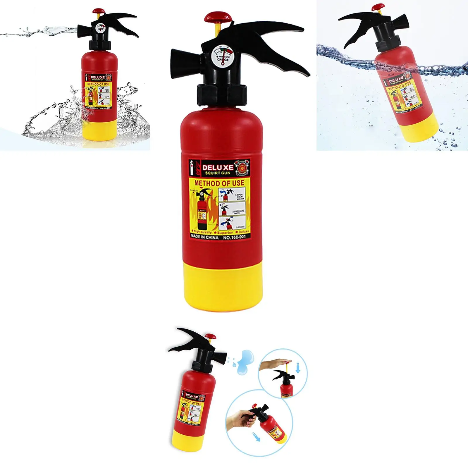 Water Squirt Sprinkler Extinguisher Design Water Beach Toy