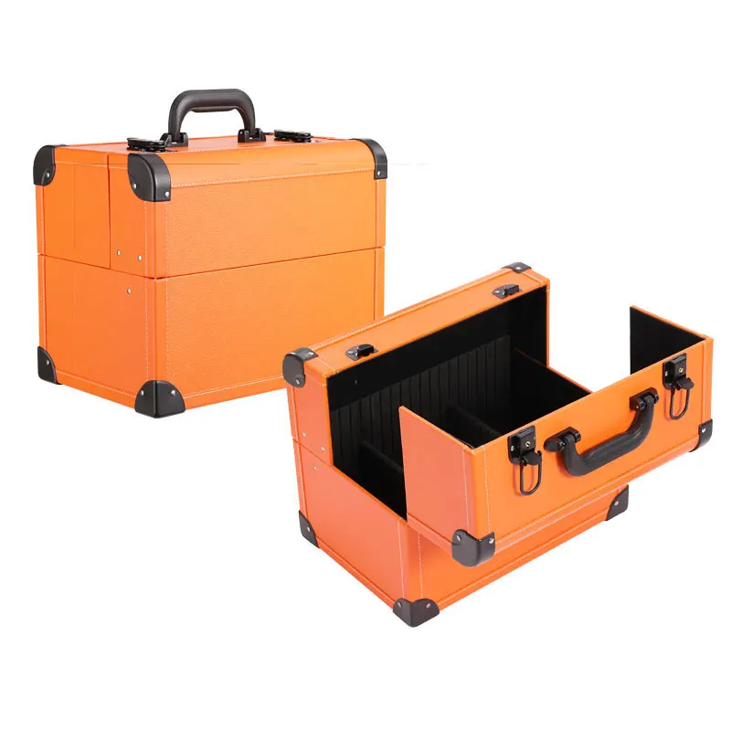 

Foot massage technician clock portable toolbox Foot massage pedicure beauty high-end club storage box ear box