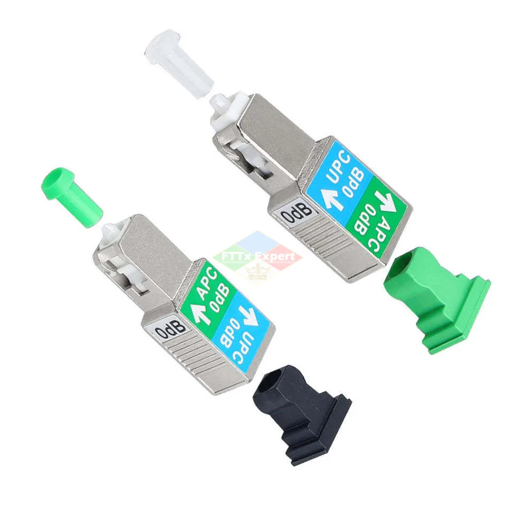 SC-SC Optical fiber adapter UPC cable adapter APC to UPC coupler APC simplex single mode extended conversion pair SC male/female