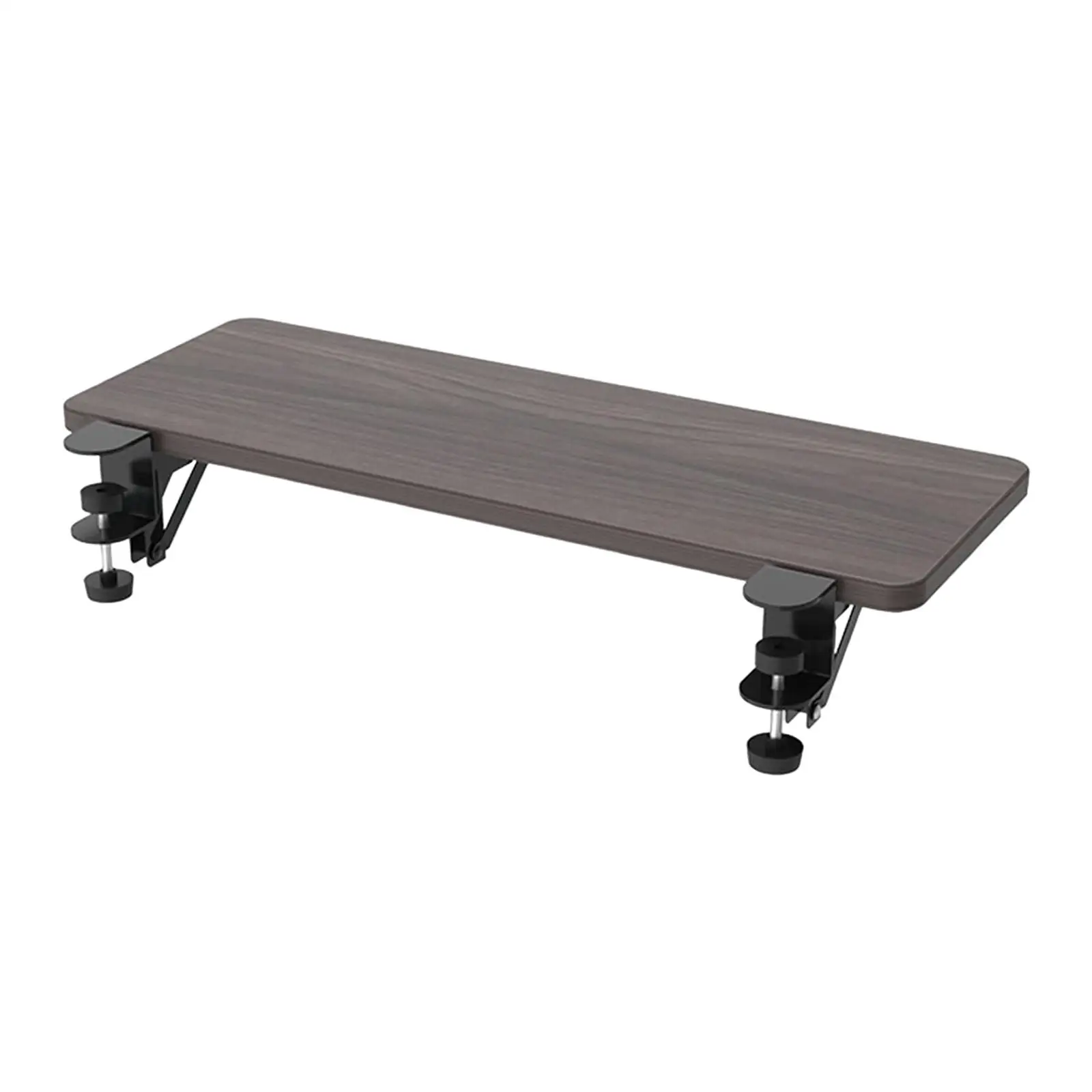 

Foldable Keyboard Drawer Tray Clamp On ,21.6x9.5inch Wooden Professional