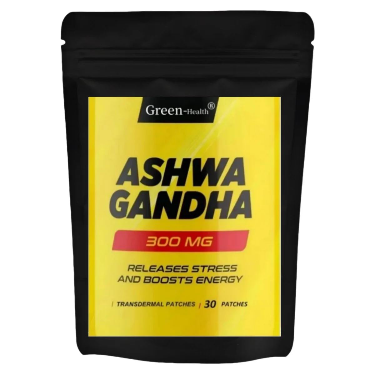 

Ashwagandha Transdermal Patches Mood Support, Stress, Energy, And Support - 30 Patches One Month Supply